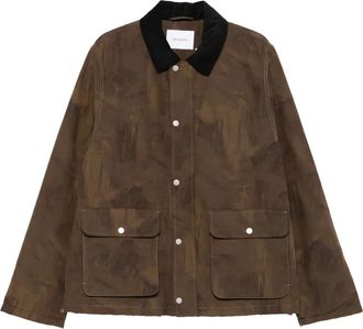 Les Deux brushstroke pocket jacket - Brown