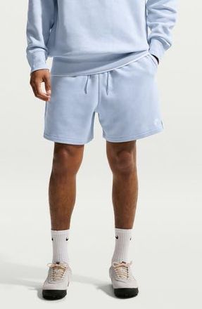 Nike Club French Terry Flow Shorts in Hydrogen Blue/White at Nordstrom Rack, Size Xx-Large