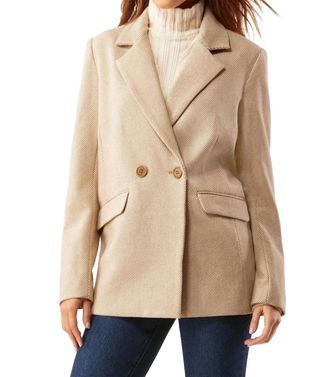 ECRU Blazer Coat In Oatmeal
