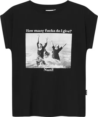 Dedicated T-Shirt Visby Nun Given T-Shirt f&uuml;r Damen | schwarz