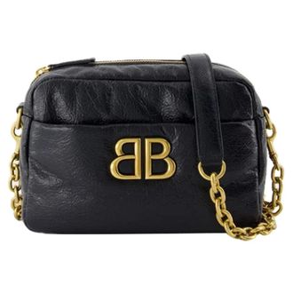 Balenciaga Tassen, Dames, Zwart, ONE Size, Leer, Leather crossbody-bags