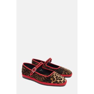 Scarosso Petra Slippers in Leo - Velvet at Nordstrom, Size 37