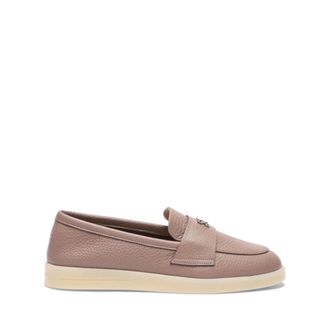 Casadei Loafers, female, Beige, Size: 6 1/2 US Passage Loafer