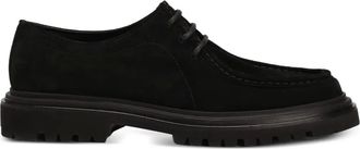 Dolce & Gabbana Suède derby schoenen - Zwart