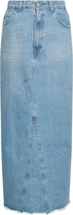 Noella Rory Denim Rok in Lichtblauw