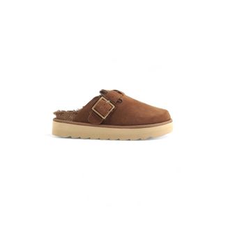 Colors Of California Sabot Platform - Dames - Slip ons - Bruin - 40 EU - Leer - Schoenen