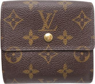 Louis Vuitton Brown Monogram Wallet (Bi-Fold) (Pre-Owned)