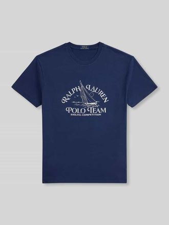 Polo Ralph Lauren Regular Fit T-Shirt aus reiner Baumwolle in Marine, Gr&ouml;&szlig;e XXL