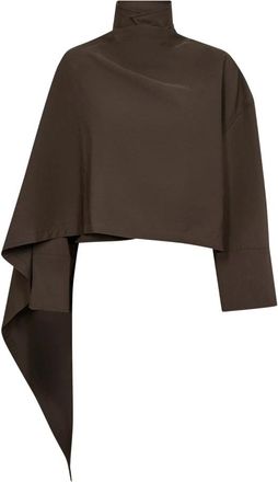 Co'Couture Camisa Dagny CC - Blouses & Shirts - Mujer - Marr&oacute;n - XL