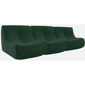 Sweeek Sweeek - Divano modulare velluto, 3 posti