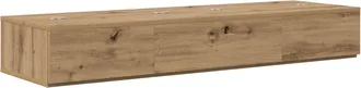 vidaXL Escritorio De Estudio Roble Artisan 110 X 40 X 19,5 Cm Vidaxl