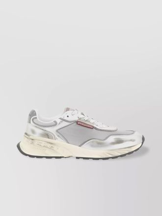 Dsquared2 sprinter sneakers metallic finish