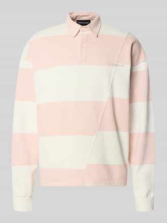Pegador Relaxed Fit Poloshirt aus reiner Baumwolle Modell Castelluccio in Pink, Gr&ouml;&szlig;e XXL