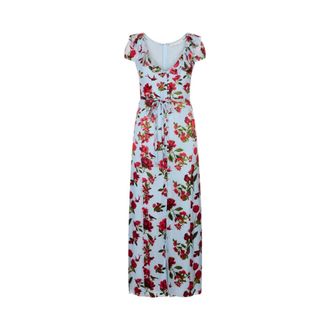 Alice & Olivia Alice + Olivia, Maxi Dresses, female, Multicolor, Size: 2XS Tara Printed Maxi Dress