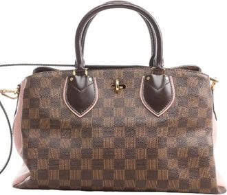 Louis Vuitton Pre-owned Handbags, female, Pink, Size: ONE SIZE Pre-owned Normandy Damier Ebene 2Way Handbag