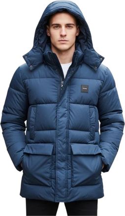 Calvin Klein Hombre, Chaquetas, Azul, Talla: S
