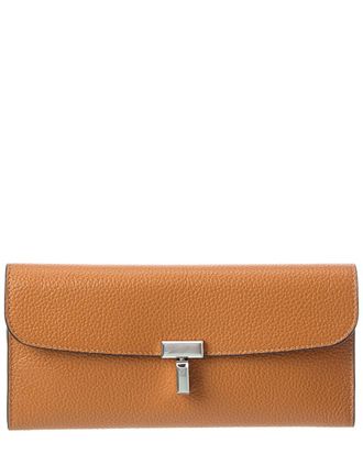 Toteme Toteme T-Lock Leather Continental Wallet