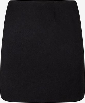 Givenchy Minirock aus Wolle mit gebogenem Saum