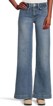 Paige Leenah 32 Mini Patch Pockets In Coventry Womens Jeans Coventry : 27 32, Cotton/Denim/Elastane