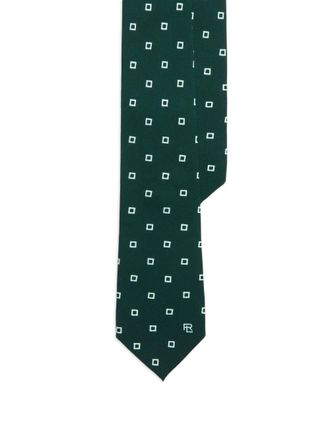 Ralph Lauren Purple Label mulberry-silk tie - men - Mulberry Silk - One Size - Green