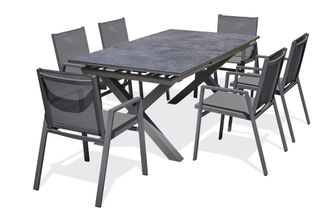 DCB Garden Floride - Juego De Comedor De Jard&iacute;n De 6 Plazas - Dcb Garden