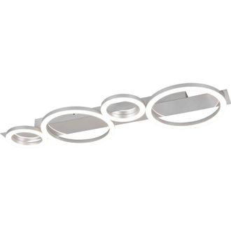 Reality Plafoniera LED, metallo, cromato, L 72 cm, Lumos