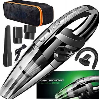 OEM Aspiradora De Coche Port&aacute;til Inal&aacute;mbrica Potente Conjunto De Boquillas Xl Y Bolsa