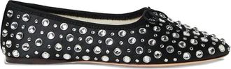 Loeffler Randall Landon studded ballet flats - Nero