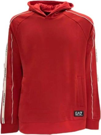 Emporio Armani Hoodie - Heren - Hoodies - Rood - L - Hoodies & sweatvesten