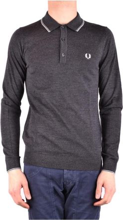 Fred Perry Klassieke Polo Shirts voor Mannen - Heren - Polos - Grijs - S - Tops