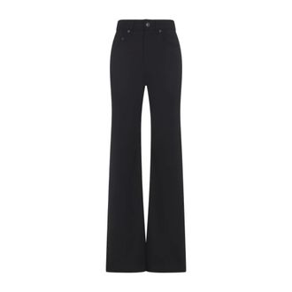 Balenciaga Straight Fit Tailored Trousers - female - Balenciaga - Flare Jeans - Black - XS - Jeans