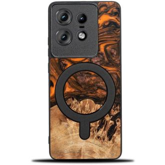 OEM Funda Bewood Unique Para Motorola Edge 50 Pro - Naranja Con Magsafe