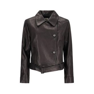 Magda Butrym Chaqueta Leather 04 - Jackets - Mujer - Negro - S