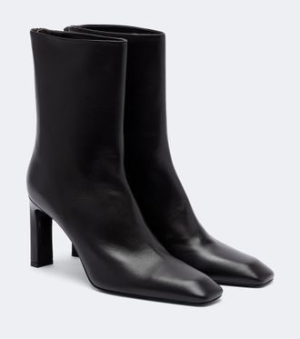 Toteme Leather ankle boots