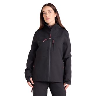 Mountain Warehouse Dames Cortina Extreme Waterproof 3-Lagen Skijack (Zwart)