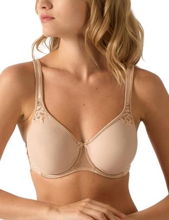Empreinte Womens 2786 Melody Seamless Full Cup Bra - Beige - Size 40E