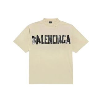 Balenciaga Heren, Tops, Beige, Maat: 2XL