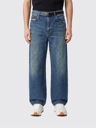 sacai Jeans a gamba larga Sacai in denim