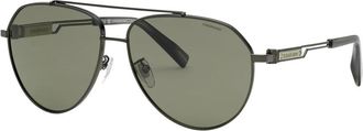 Chopard Zonnebrillen - Heren - Zonnebrillen - Grijs - 62 MM - Accessoires
