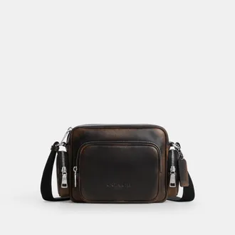 Coach Fletcher Crossbody Bag In Loved Leather