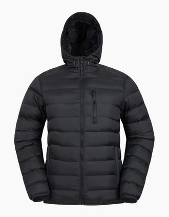 Mountain Warehouse Mens Mountain Warehouse Mens Link Padded Jacket - Black - Size: 40/Regular