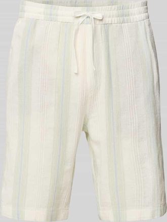 Tom Tailor Denim Relaxed Fit Chinoshorts aus reiner Baumwolle in Offwhite, Gr&ouml;&szlig;e L