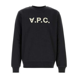 A.P.C. Standard Grand VPC Sweatshirt - male - A.P.C. - Sweatshirts - Black - XS - Sweatshirts & Hoodies