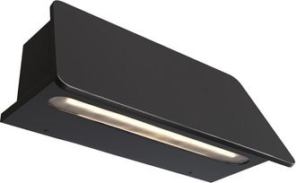 Maytoni Maytoni Trupp Aplique De Pared Exterior De 20 Cm, Grafito, 3000 K, 300 Lm, Ip54