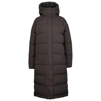 Stoic WarmDown MMXX. Pitea Long Parka Parka f&uuml;r Damen | grau/schwarz