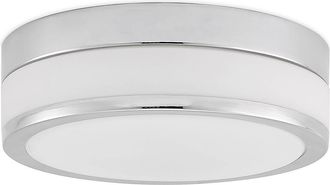 Lindby L&aacute;mpara De Techo flavi En Plateado Vidrio - Lindby