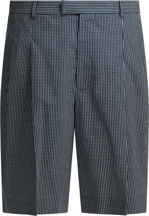 Givenchy Formal Plaid Shorts
