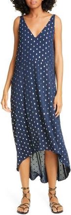 Ted Baker High/Low Dress in Dk-Blue at Nordstrom Rack, Size 3 (Fits Like 8-10 Us)