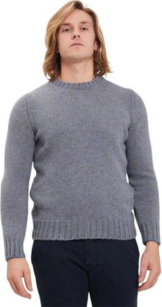 Gran Sasso Ronde Hals Shirt - Heren - Ronde hals truien - Blauw - 3XL - Truien & Vesten