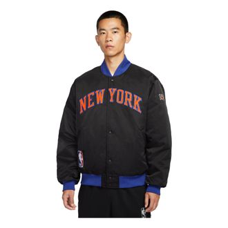 Nike New York Knicks City Edition NBA Premium Jacket Black IF8839-010